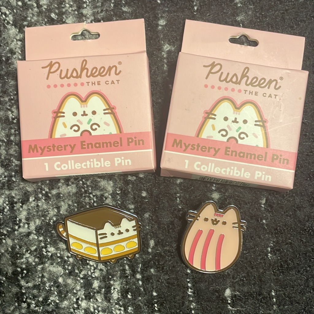 Pusheen The Cat Sweets Blind Box Mystery Enamel Pin Tiramisu! Nwt!